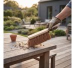 Kleine Bürste, Holz, Kokosborstenbürste