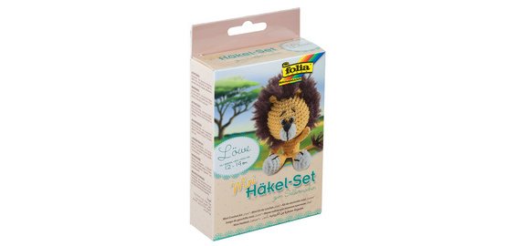 Mini kit de crochet 'lion'