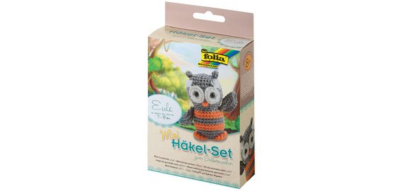 Mini kit de crochet 'Hibou'