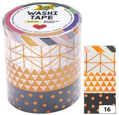 Rubans autocollants déco Washi-Tape HOTFOIL CUIVRE