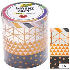 Rubans autocollants déco Washi-Tape HOTFOIL CUIVRE