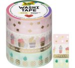 Rubans autocollants déco Washi-Tape HOTFOIL OR