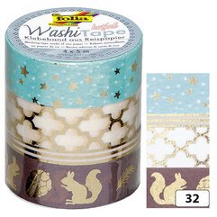 Zelfklevende linten decor Washi-Tape HOTFOIL GOUD III