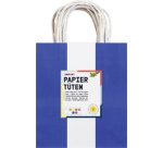 Sac en papier kraft, 120 x 55 x 150 mm, assorti