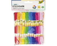 Fil à broder 'Basic', 52 échevettes de 8 m, assorti