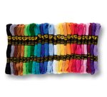 Fil à broder 'Basic', 52 échevettes de 8 m, assorti