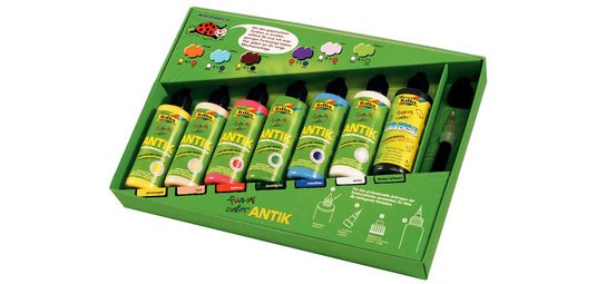 Kit de 7 pièces Window Color 'ANTIK'