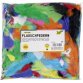 Zachte veren, 100 g, pastelkleuren