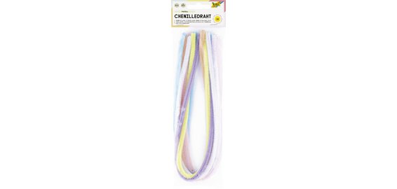 Fil métallique chenille, 8 mm x 500 mm