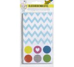 Sacs en papier, 130 x 200 mm, avec motifs, assorti