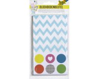 Papieren zakken 130 x 200 mm, met motieven, assortiment