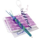 Fil pour scoubidou, 1,8 mm x 1 m, assorti