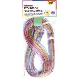 Fil pour scoubidou Metallic Mix, longueur: 1 m