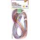 Fil pour scoubidou Metallic Mix, longueur: 1 m