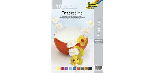 Soie de paille, 230 x 320 mm, 25 g/m2, assorti