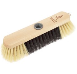 Balai, bois, brosse synthétique