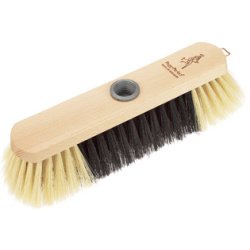 Balai, bois, brosse synthétique