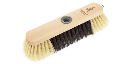 Balai, bois, brosse synthétique