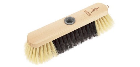 Balai, bois, brosse synthétique