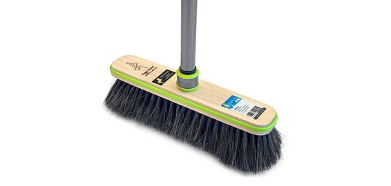 Balai Greenline avec un manche, mélange de