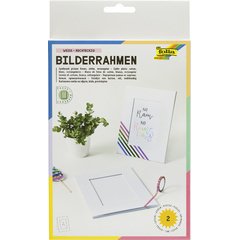 Kit DIY fotokader in wit karton