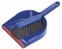 Stoffer en blik met rand 'Super', blauw