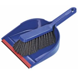 Stoffer en blik met rand 'Super', blauw