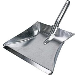 Pelle en métal, sans lèvre, galvanisé