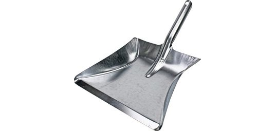 Pelle en métal, sans lèvre, galvanisé