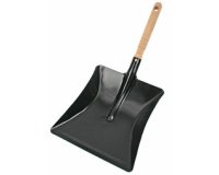 Pelle en métal, sans lèvre, noir