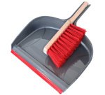 Kit de balayage pour chantier, gris/rouge