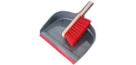 Kit de balayage pour chantier, gris/rouge