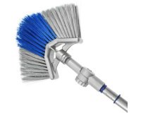 Balai tête de loup, avec manche télescopique