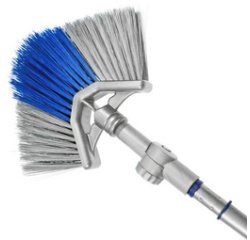 Balai tête de loup, avec manche télescopique