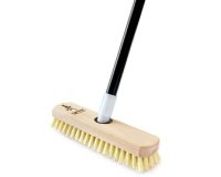 En_brosse avec manche a balai, bois