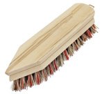 Brosse, pointu, bois naturel