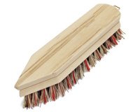 Brosse, pointu, bois naturel