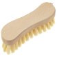 Brosse, en forme de S, bois naturel