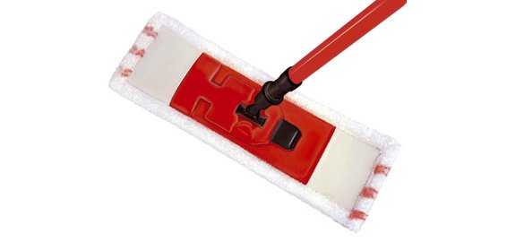 Balai à frange à manche télescopique