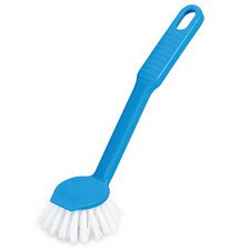 Brosse à vaisselle, plastique, rond, longueur: