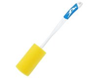 Brosse lave-thermos, avec une éponge