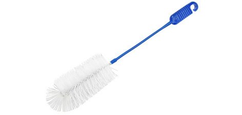 Ecouvillon, plastique, bleu