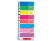 Index 'Signer ici'- film, 12 x 45 mm, 8 x 25 feuillets