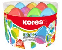 Potloodslijper met twee gaatjes 'Snappy Duo' ronde doos