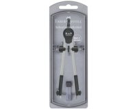 FABER-CASTELL Grand compas, argent / noir