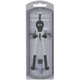 Grote passer FABER-CASTELL zilver/zwart