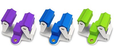 Porte-balais et porte-outils, en métal