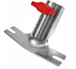 Support de manche fixation à vis, en métal