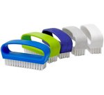 Brosse à ongles avec poignée, en plastique