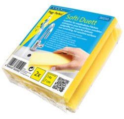Schoonmaakspons 'Softi Duett', pak van 2